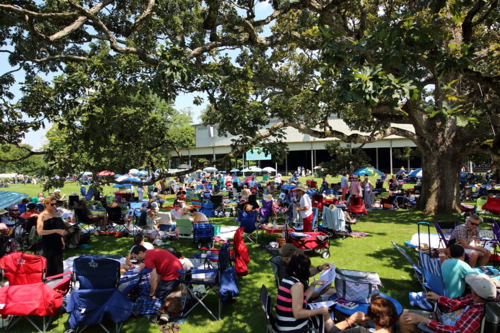 An ordinary summer brings 350,000 visitors to Tanglewood. (Courtesy Boston Symphony Orchestra)