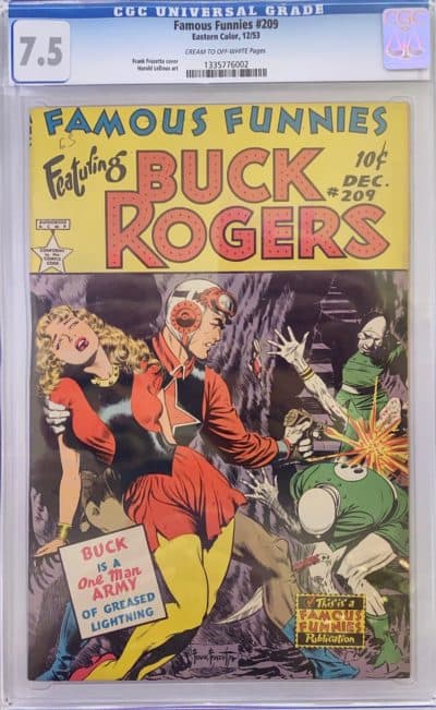 Famous Funnies #209 featuring Buck Rogers. (Courtesy)