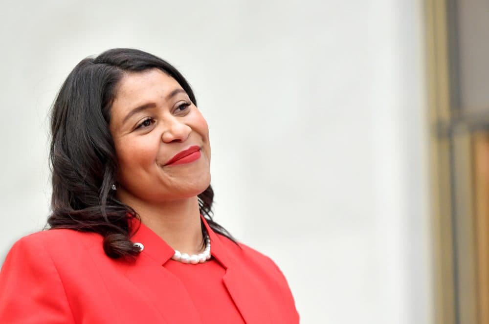 San Francisco Mayor London Breed in 2018. (Josh Edelson/AFP/Getty Images)