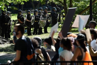 Radio Diary: Tear-Gassed In Lafayette Square