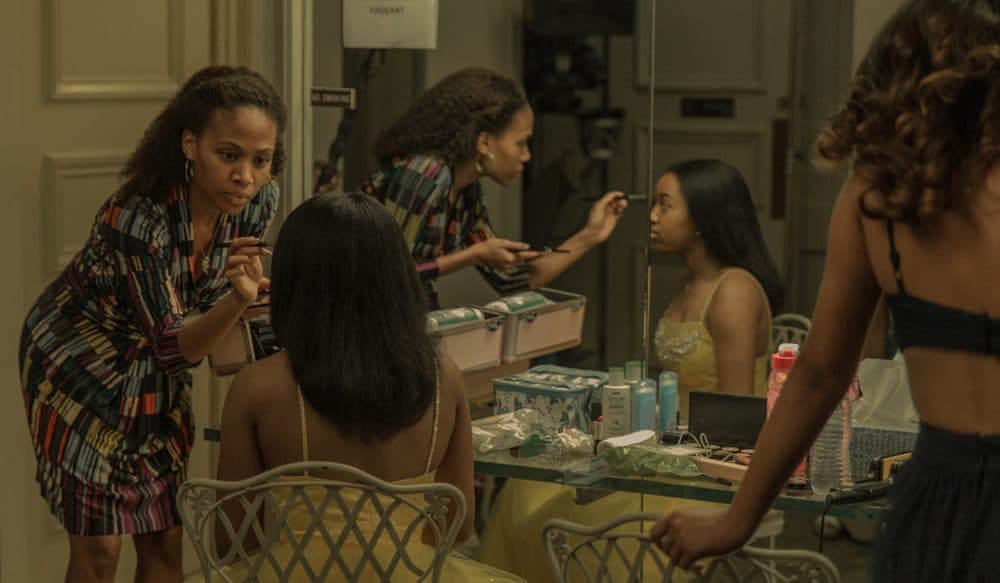 Nicole Beharie as Turquoise and Alexis Chikaeze as Kai in the drama &quot;Miss Juneteenth,&quot; a Vertical Entertainment release. (Courtesy of Vertical Entertainment)