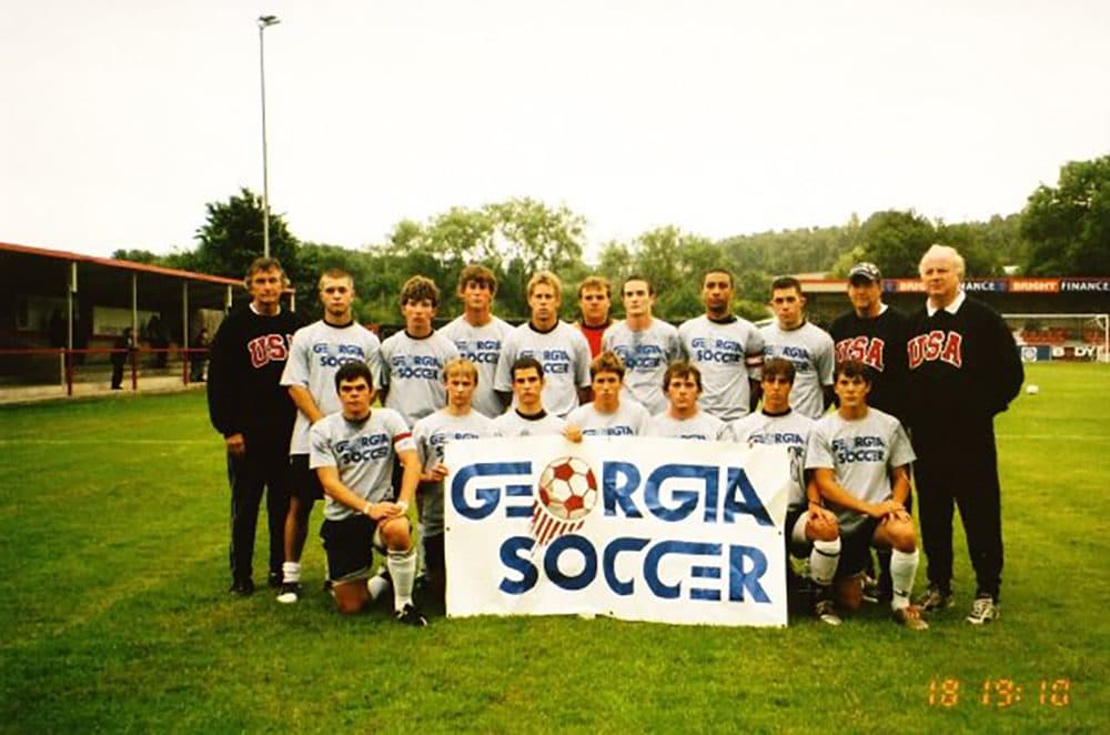 Otto was the only Black player on his youth soccer team. (Courtesy Otto Loewy)