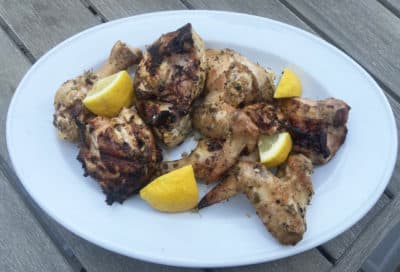Grilled Fish With Lemon, Dill And Scallions (Kathy Gunst/Here &amp; Now)