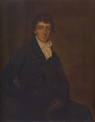 An 1816 portrait of Francis Scott Key painted by Joseph Wood. (Courtesy The Walters Art Museum)