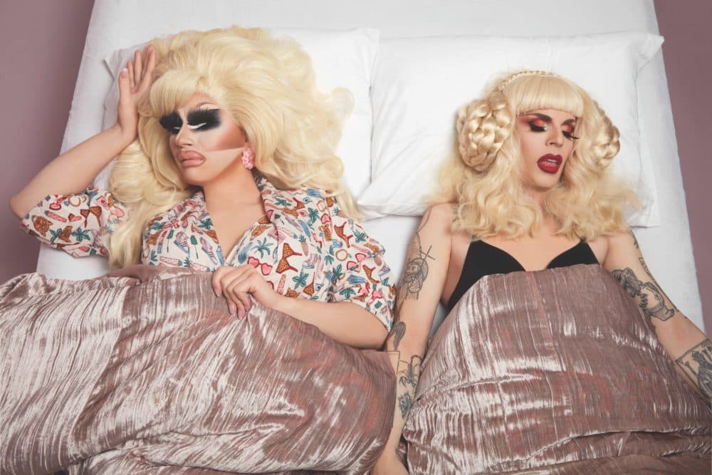 Drag queens Trixie Mattel, left, and Katya Zamolodchikova. (Courtesy Albert Sanchez)