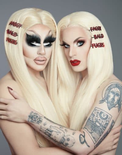 Drag queens Trixie Mattel, left, and Katya Zamolodchikova. (Courtesy Albert Sanchez)