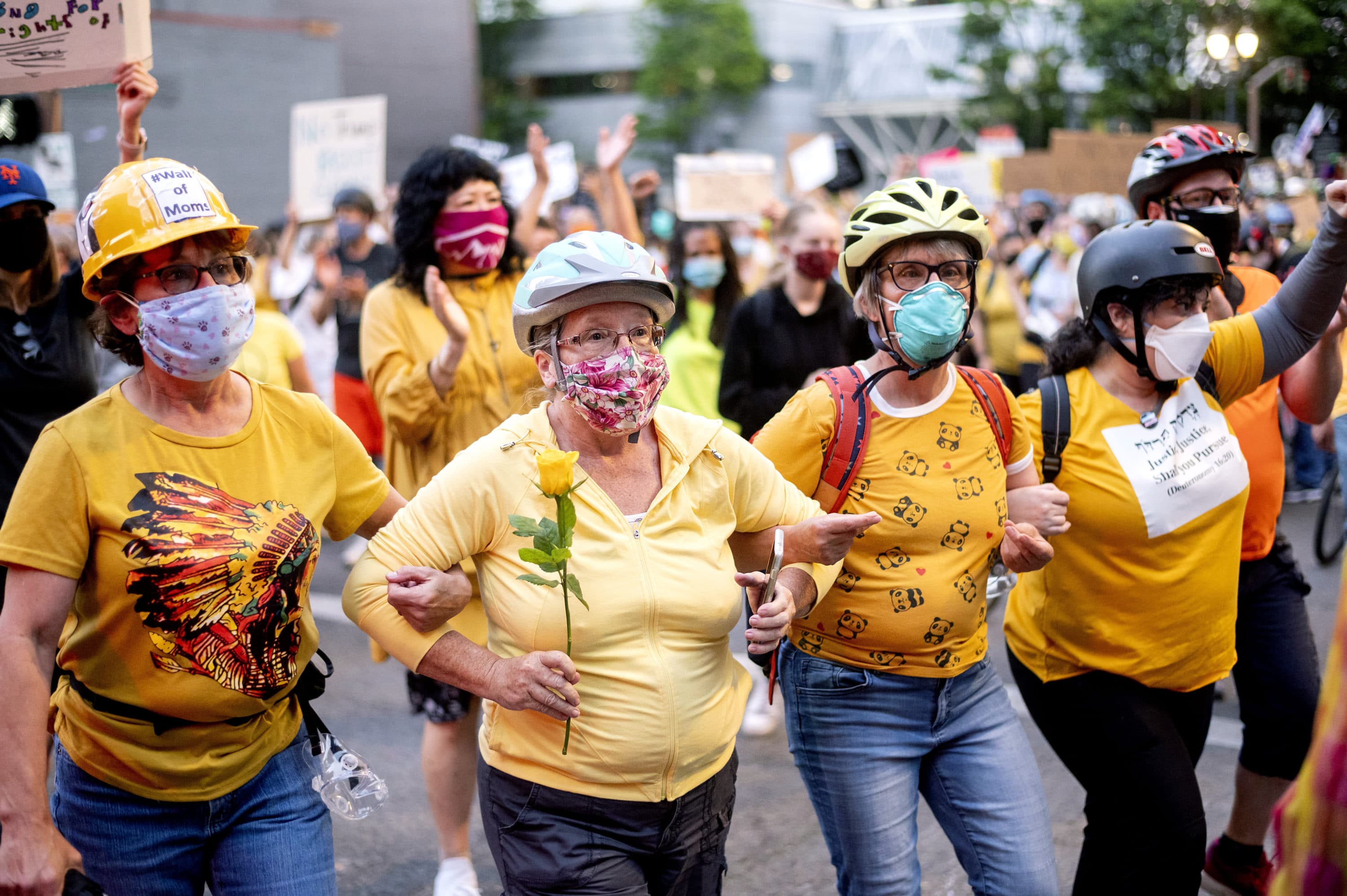 'Wall Of Moms' Organizer Calls On Fellow Suburban Mothers, People In Power To Fight For Black Lives