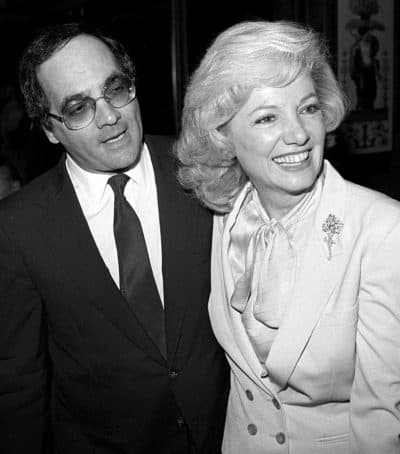 Los Angeles Rams owner Georgia Frontiere and her husband, composer-conductor Dominic Frontiere in late 1980. (Lennox McLendon/AP)