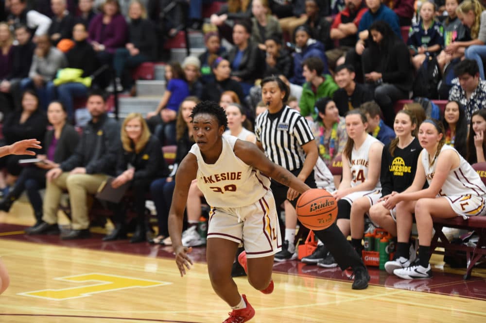 &quot;I like going hard, just going full-speed, passing people, beating people off the dribble,&quot; Kimijah King says. ((Clayton Christy - Lakeside Athletics)