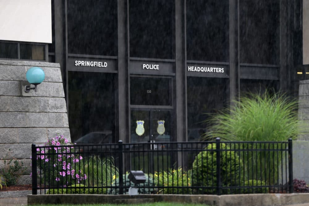 Springfield Police Headquarters (Photo by Jonathan Wiggs/The Boston Globe via Getty Images)