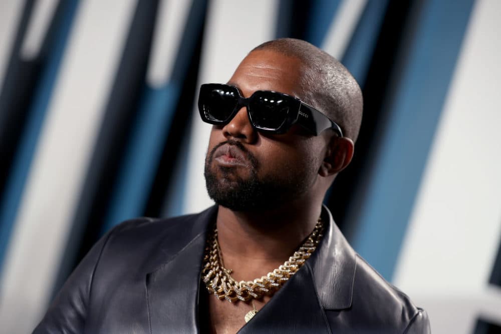 Kanye West attends the 2020 Vanity Fair Oscar Party. (Rich Fury/VF20/Getty Images for Vanity Fair)