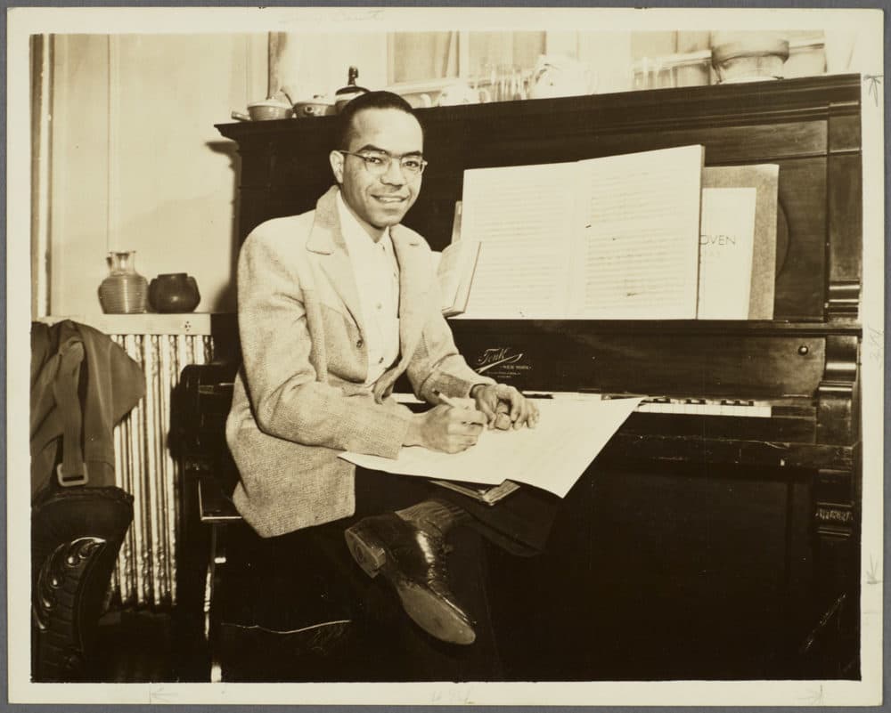 Composer Ulysses Kay in an undated photo. (Courtesy Rare Book and Manuscript Library, Columbia University)