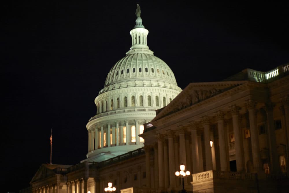 The United States Capitol building at dawn. (Mark Tenally/AP)