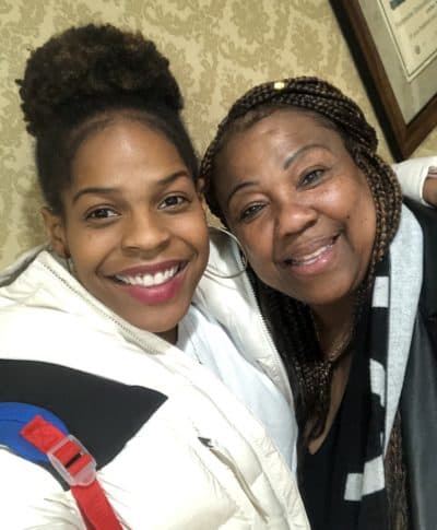 LaShyra Nolen pictured with her grandmother in Dec. 2019. (Courtesy)