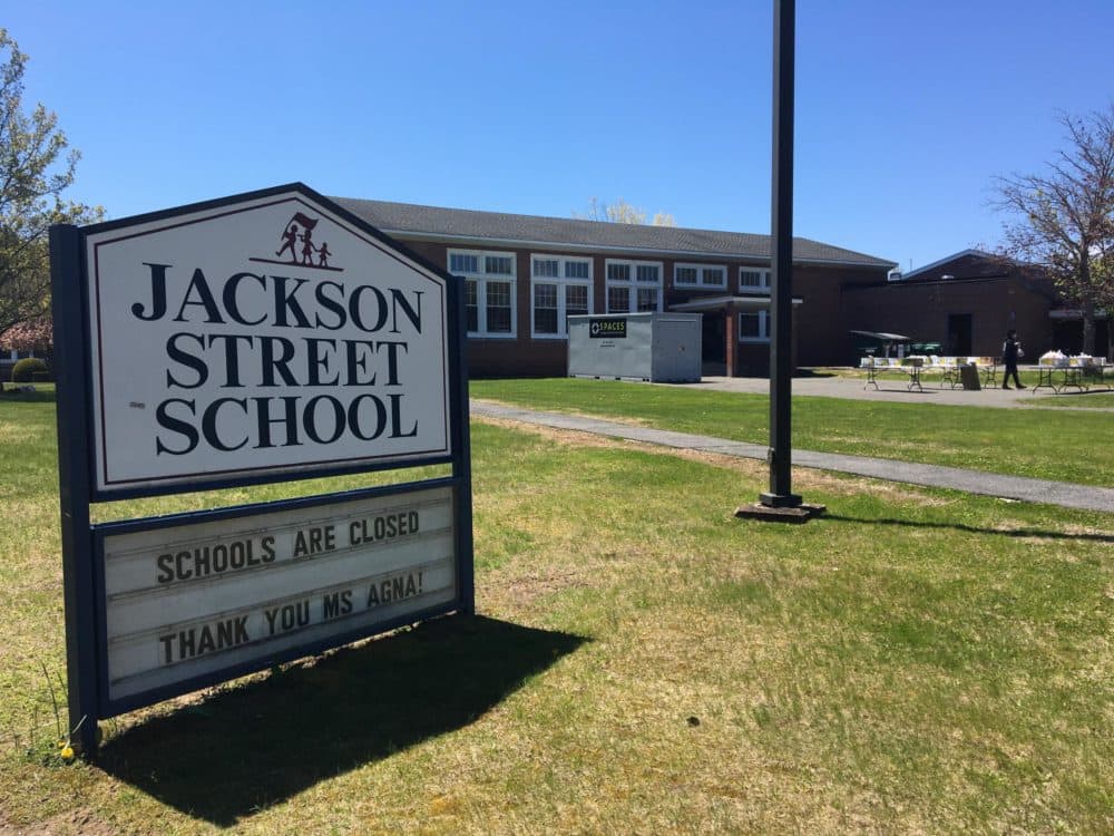 Jackson Street Elementary School in Northampton, Massachusetts. (Nancy Eve Cohen/NEPR)