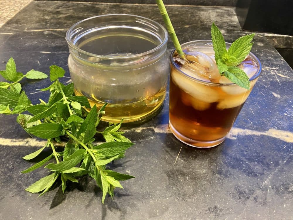 Mint Iced Tea (Kathy Gunst/Here &amp; Now)