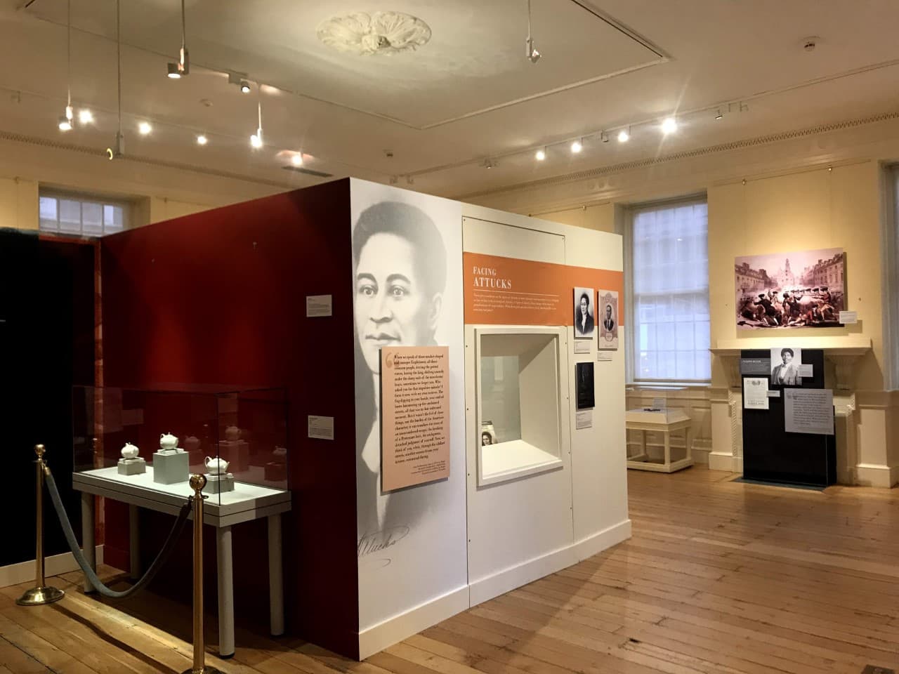 The exhibit will be on display through the summer of 2021. (Courtesy Revolutionary Spaces)