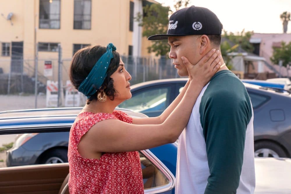 Annie Gonzalez and J.J. Soria in “Gentefied.” (Courtesy Kevin Estrada/Netflix)