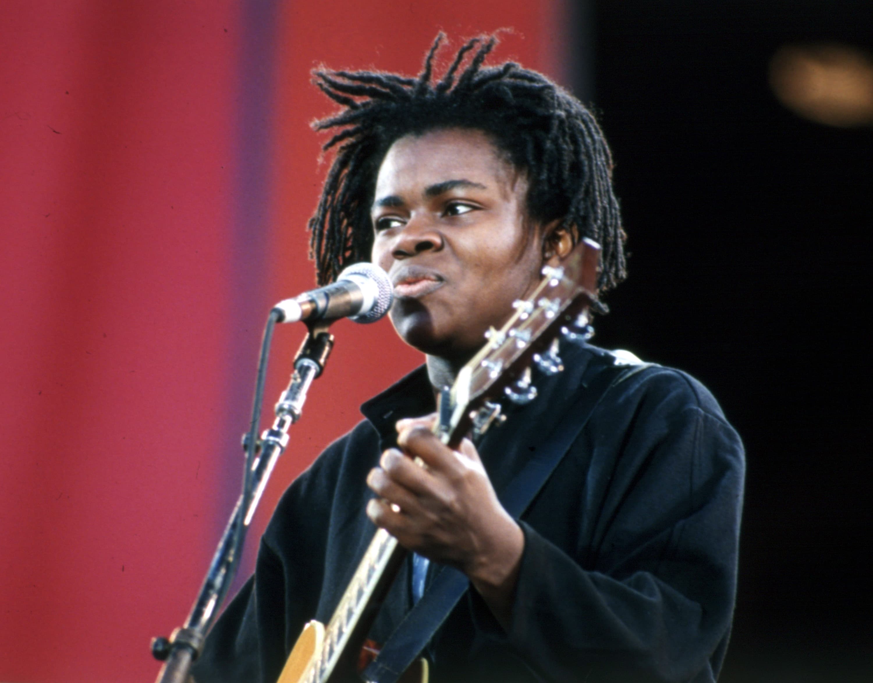 Tracy Chapman, performing in 1990, earned national acclaim for her song "Fast Car" after graduating from Tufts University in 1986. (AP)