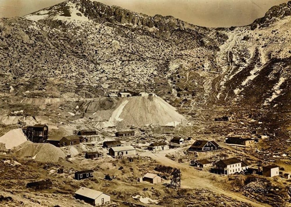 Cerro Gordo, California circa 1916. (Courtesy Brent Underwood)