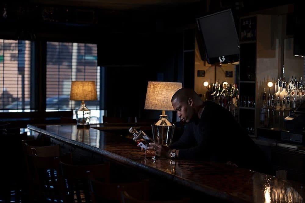 Royal C. Smith at his bar, District 7 Tavern, one of five restaurant owners that established the Boston Black Hospitality Coalition. (Courtesy Max Nagel Photography)