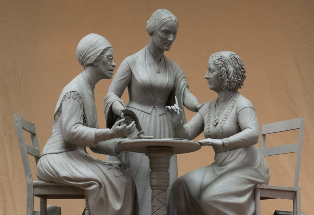The first statue to honor women in New York's Central Park will feature Sojourner Truth, Susan B. Anthony and Elizabeth Cady Stanton. (Michael Bergmann)