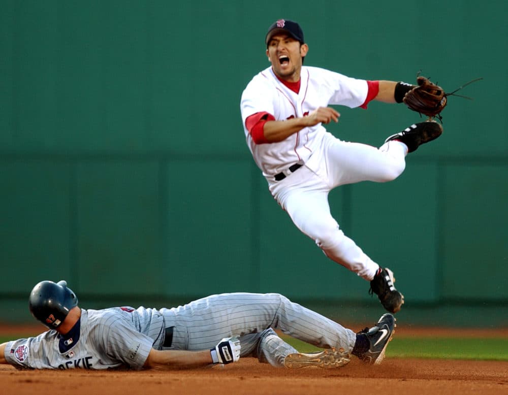 Nomar Garciaparra was a star shortstop for the Boston Red Sox. (Charles Krupa/AP)