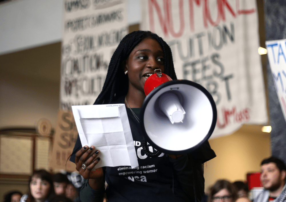 Andrea Nyamekye first got involved with the climate movement when she was a sophomore at UMASS Amherst. (Courtesy Andrea Nyamekye)