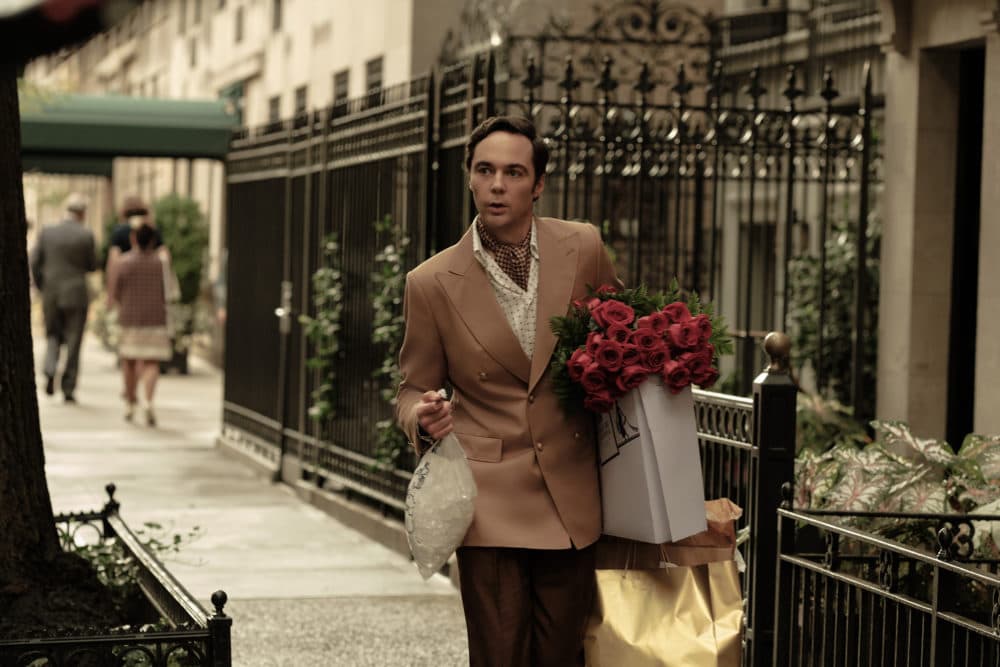 Jim Parsons as Michael in &quot;The Boys in the Band.&quot; (Scott Everett White/Netflix)