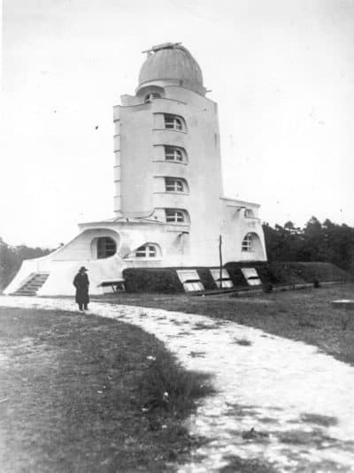 The Einstein Tower, built for Albert Einstein, in Potsdam, Germany, is one of Frank Gehry's favorite buildings. It was designed by German-born U.S. architect Erich Mendelsohn, built 1920 - 21, and opened in 1924. (Keystone/Getty Images)