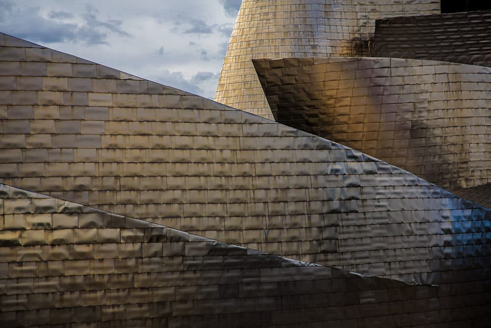 An up-close view of the Guggenheim Bilbao Museum (Dean Treml/Red Bull via Getty Images)