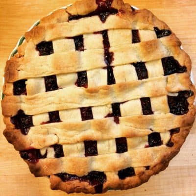 Kristi Perry's quadruple berry pie. (Courtesy)