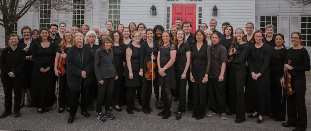 The Me2/Orchestra assembled in Burlington in 2018. (Courtesy)