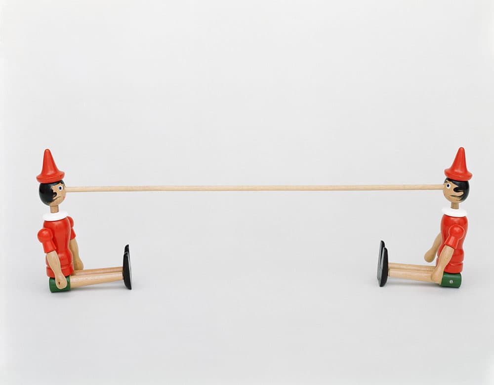 Nayland Blake, &quot;Untitled (Pinocchio),&quot; (1994) (Courtesy Gretchen and John Berggruen)