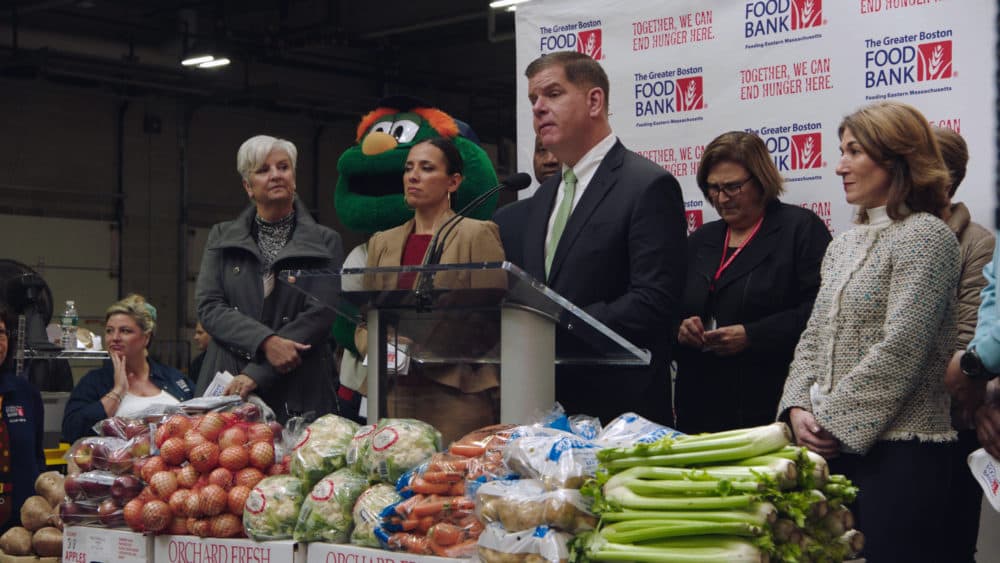 Boston Mayor Marty Walsh in a still from the documentary &quot;City Hall.&quot; (Courtesy Zipporah Films, Inc)