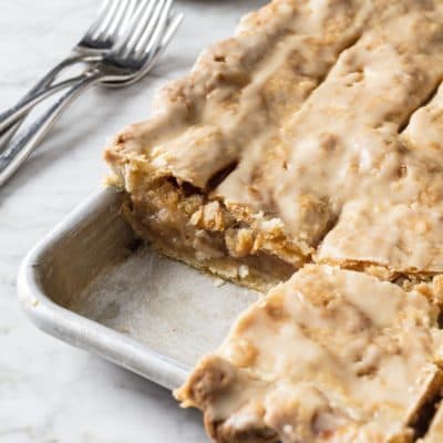 Elle Simone's Apple Slab Pie Recipe