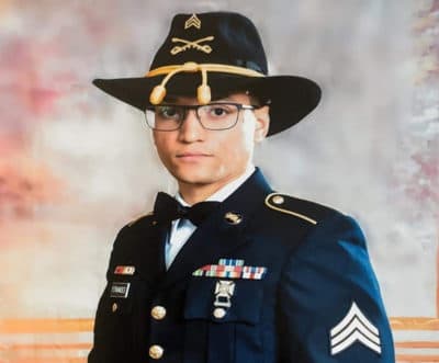 Sergeant Elder Fernandes, who was stationed at Fort Hood in Texas, went missing and was found dead in August. (U.S. Army via AP)
