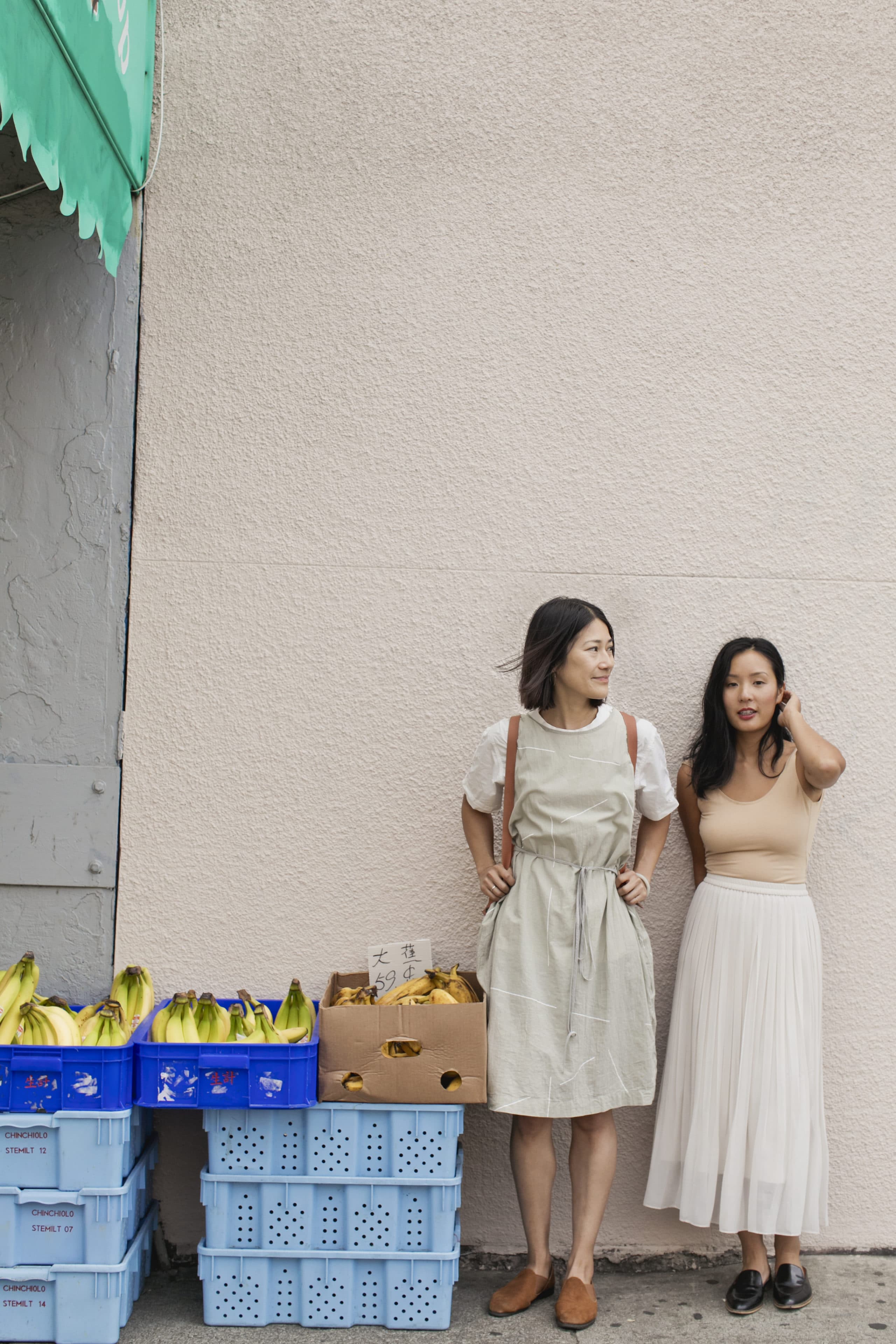 Andria Lo and Valerie Luu, the authors of "Chinatown Pretty: Fashion and Wisdom from Chinatown’s Most Stylish Seniors," published by Chronicle Books 2020. (Courtesy)
