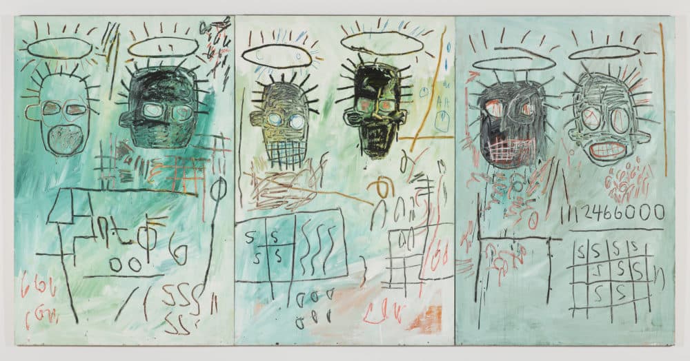 Jean-Michel Basquiat, &quot;Six Crimee,&quot; 1982. (Courtesy, Museum of Fine Arts, Boston)