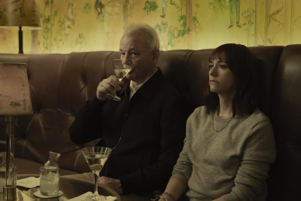 Bill Murray and Rashida Jones in &quot;On the Rocks.&quot; (Courtesy Apple)