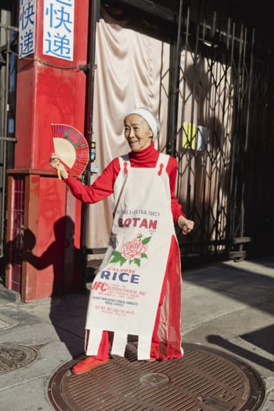 Dorothy-Quock in &quot;Chinatown Pretty: Fashion and Wisdom from Chinatown’s Most Stylish Seniors,&quot; by Andria Lo and Valerie Luu, published by Chronicle Books 2020. (Courtesy)