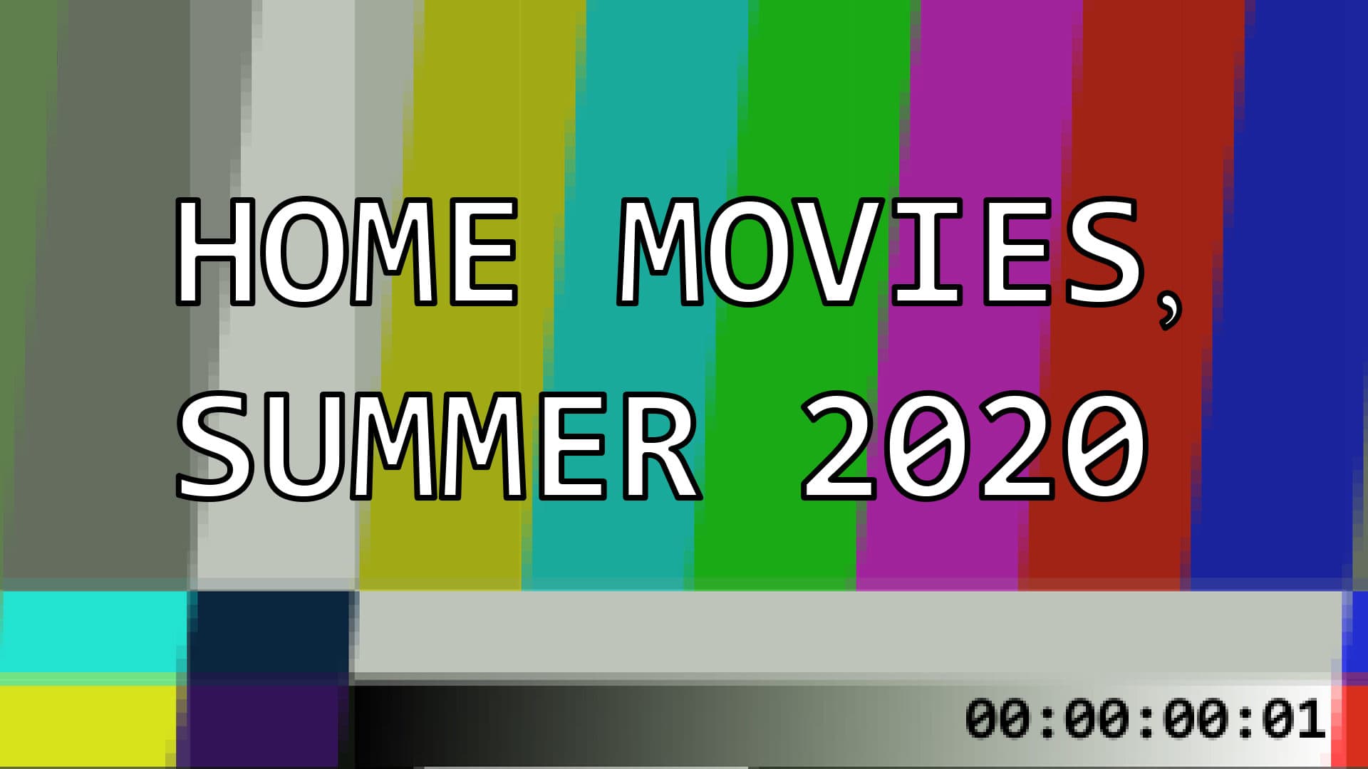 Title art for Mae Dupré's film "Home Movies." (Courtesy)