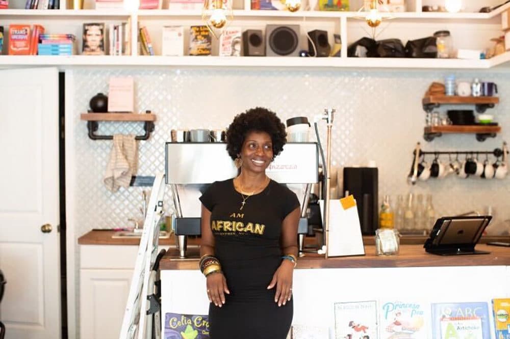 Kalima DeSuze, owner of Cafe Con Libros in Brooklyn, New York (Courtesy)