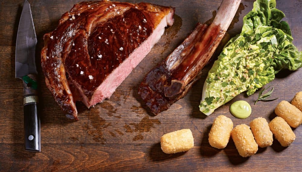 Steak and potatoes from &quot;The French Laundry, Per Se&quot; by Thomas Keller (Artisan Books). Copyright © 2020. (Photo by Deborah Jones.)