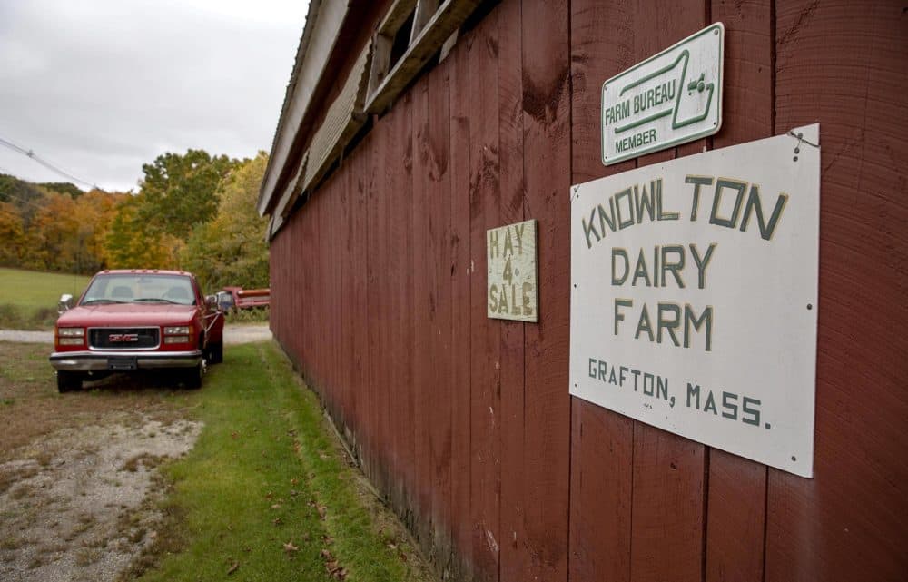 Knowlton Farm. (Robin Lubbock/WBUR)