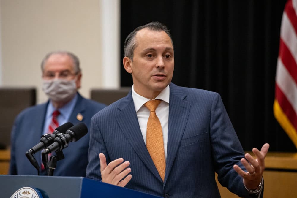 House Ways and Means Chairman Aaron Michlewitz (Sam Doran/SHNS)