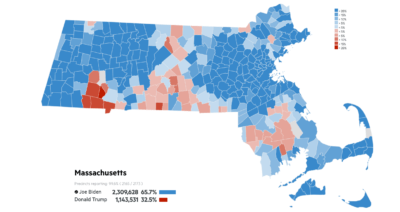 Map: See How Your Town Or City Voted In The 2020 Election