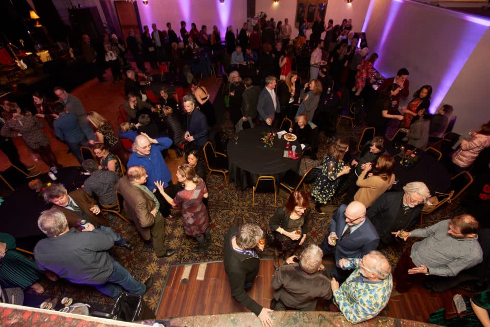 An image from Tom Dube and Tanya Munroe's wedding celebration at ONCE Lounge and Ballroom. (Courtesy Kelly Davidson)