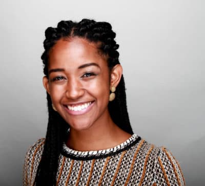 Paris Alston, associate producer at Radio Boston and host of WBUR's Consider This podcast.