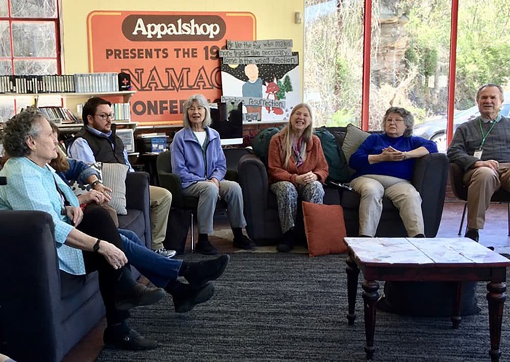 A community discussion in Kentucky. (Sharon Dunn)